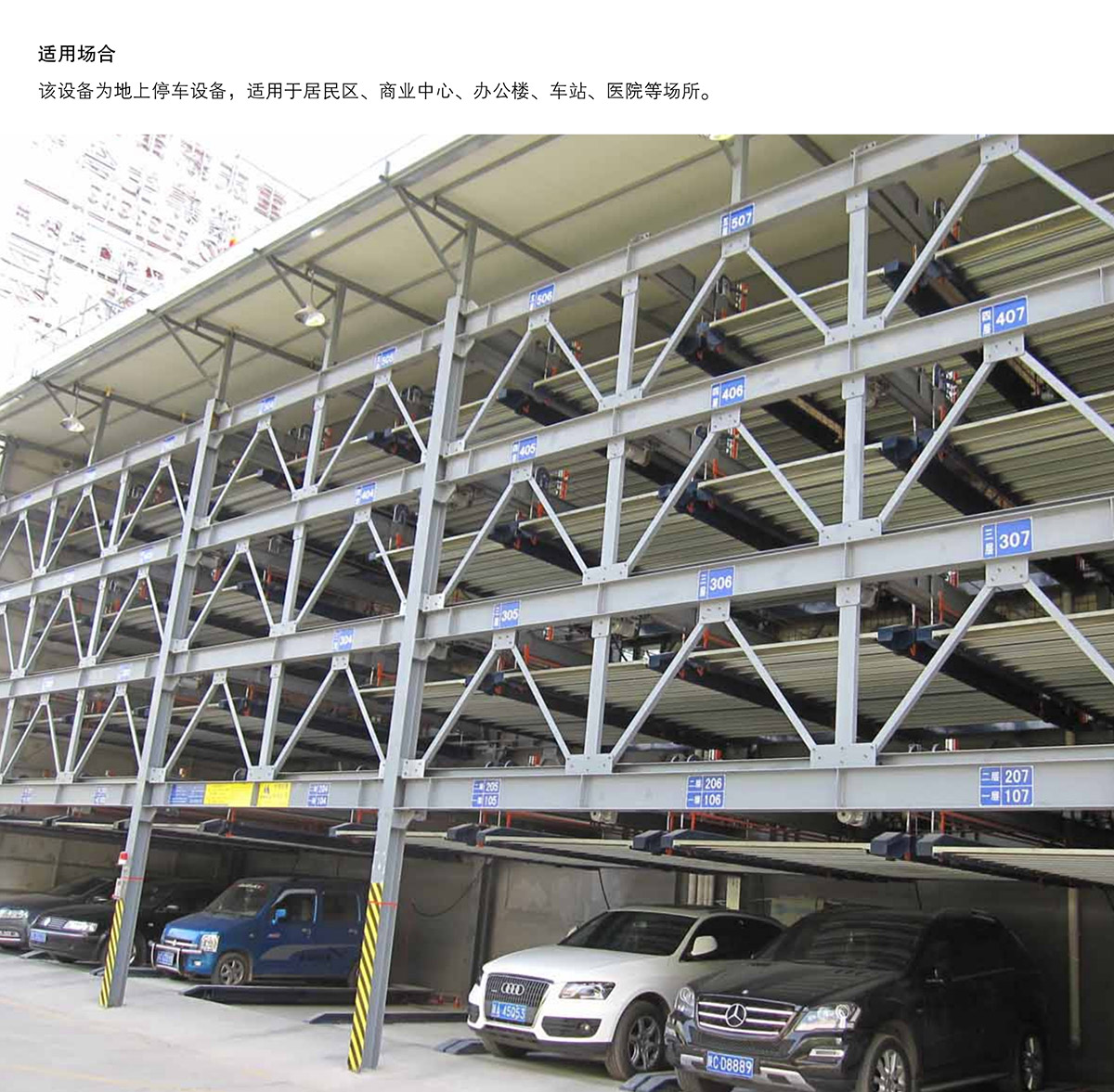 重庆四至六层PSH4-6升降横移立体停车设备适用场合.jpg