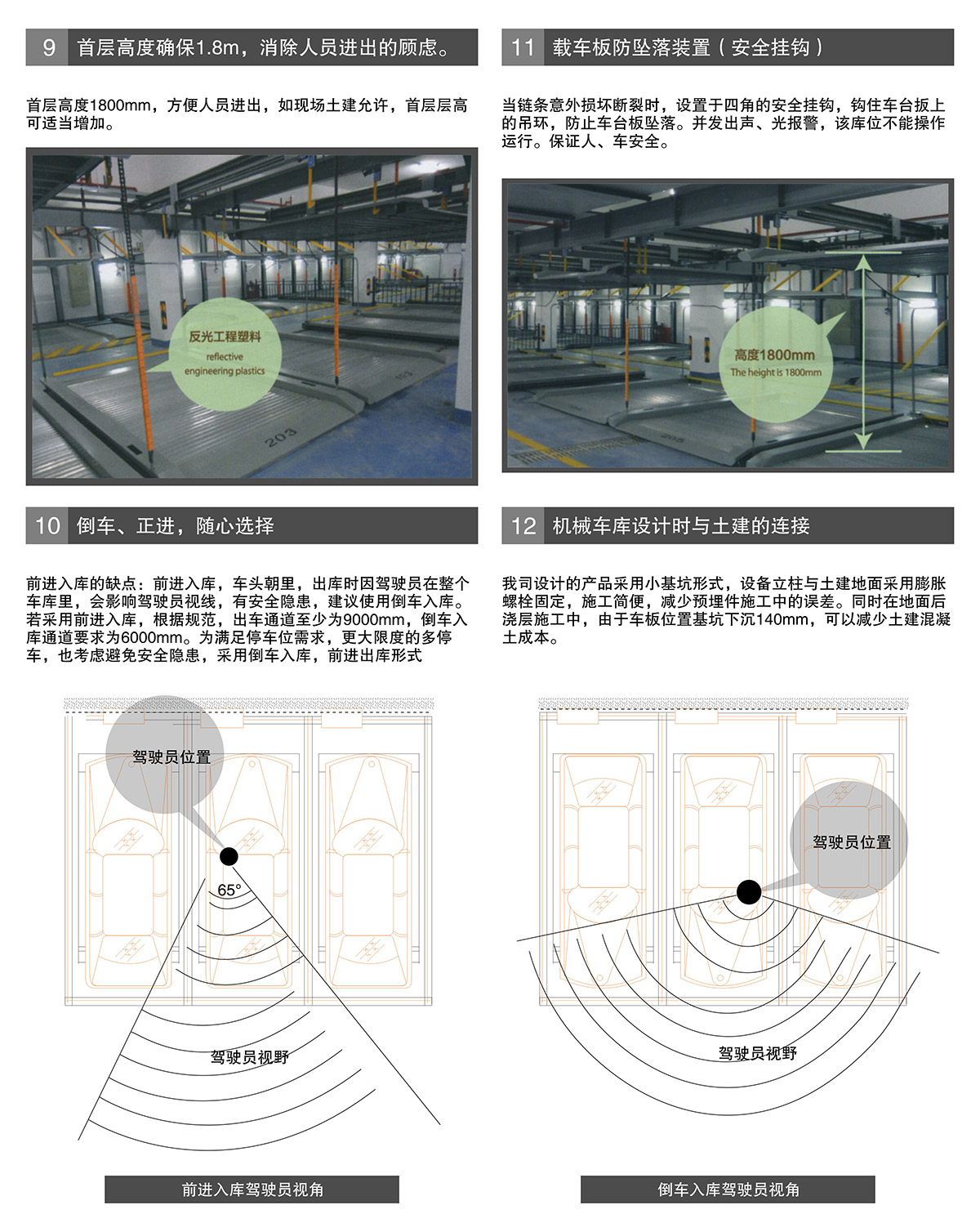 重庆单列PSH2二层升降横移立体停车设备载车板防坠落装置.jpg